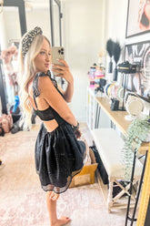 Simple Summer Black Dress